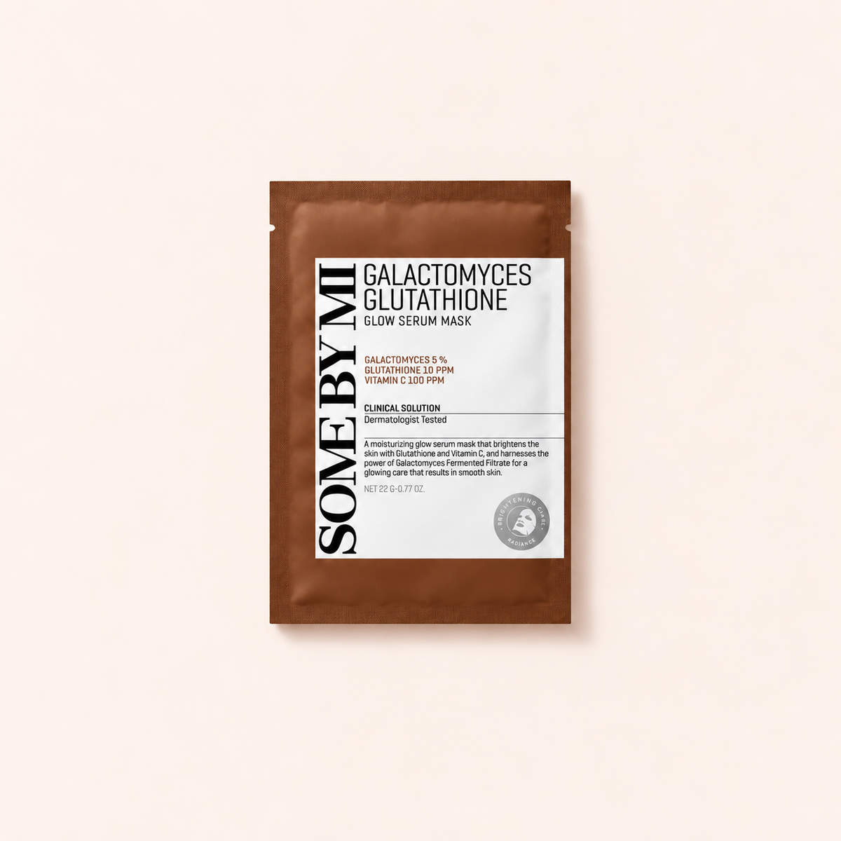 Plátýnková maska Some By Mi Galactomyces Glutathione Glow 22 g – MrRizz