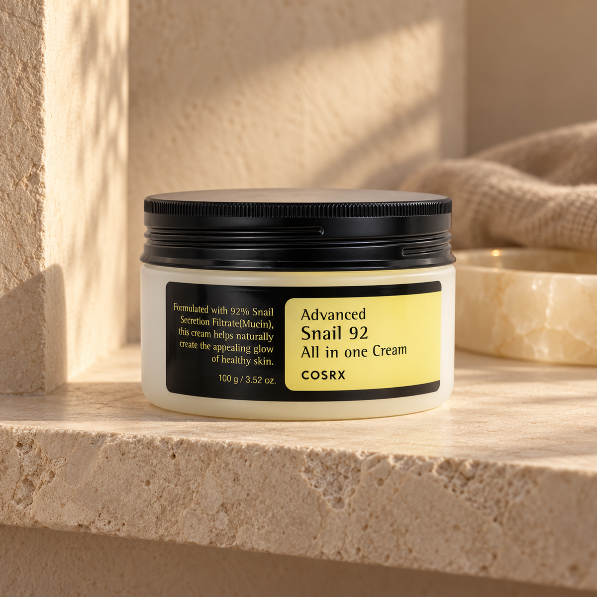 COSRX Advanced Snail 92 All In One Cream 100 ml v prostředí pleťové péče – MrRizz