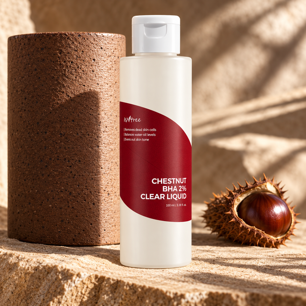 Isntree Chestnut BHA 2% Clear Liquid 100 ml – atmosférická fotografie – MrRizz