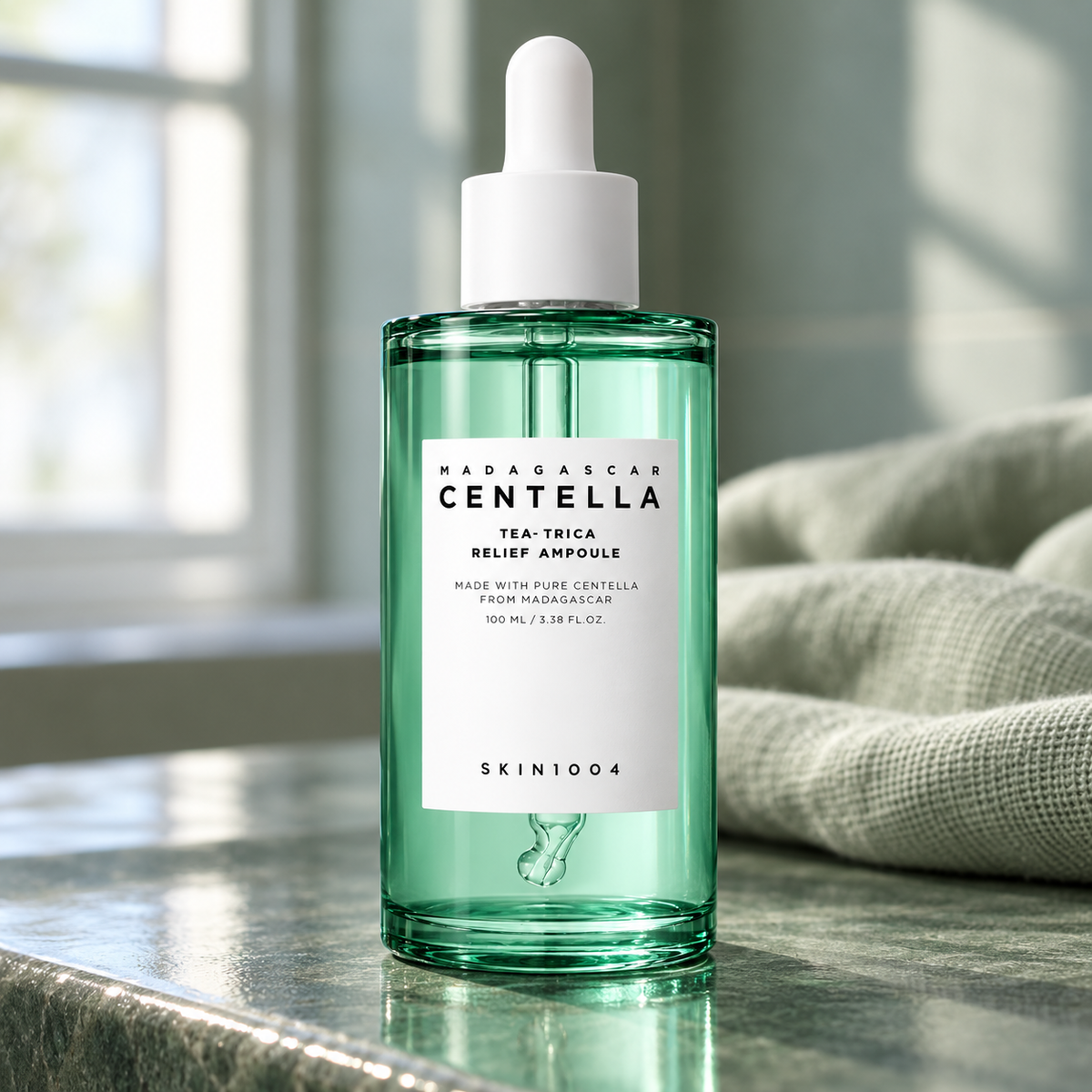 SKIN1004 Tea-Trica Relief Ampoule 100 ml – atmosférická fotografie – MrRizz