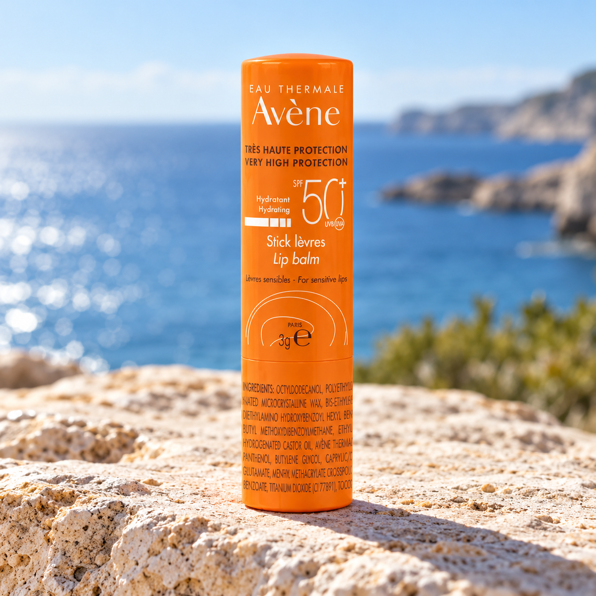 Avene Lip Balm SPF 50+ 3 ml – atmosférická fotografie – MrRizz