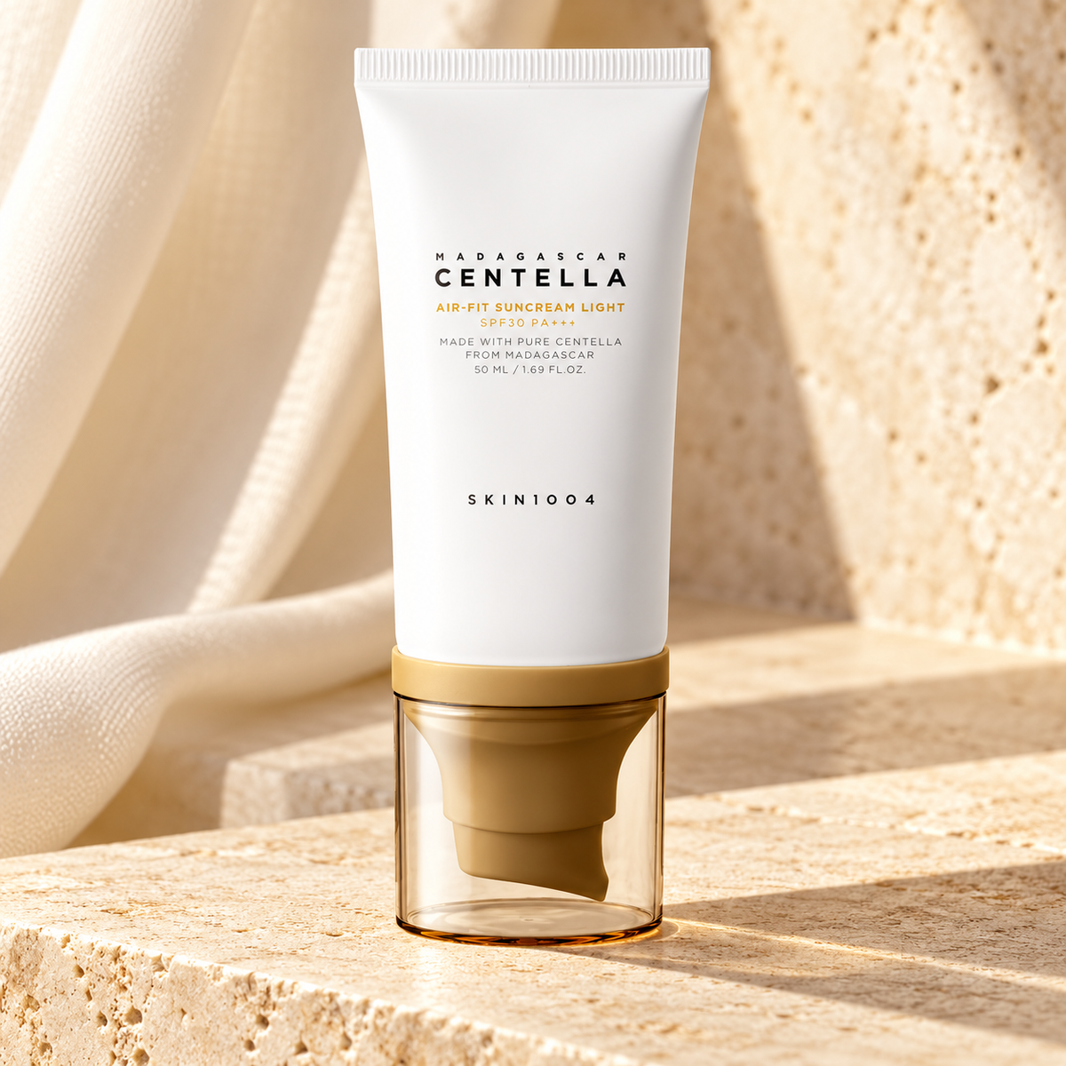 SKIN1004 Centella Air-Fit Suncream Light 50 ml – atmosférická fotografie – MrRizz