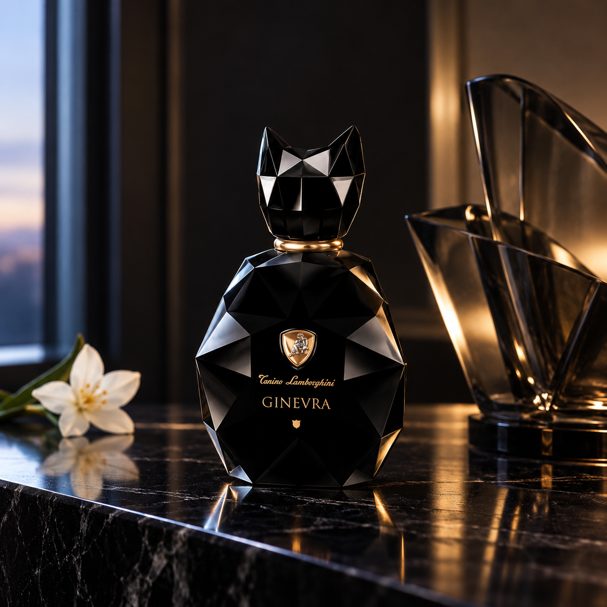Tonino Lamborghini Ginevra Black EDP 50 ml – atmosférická fotografie – MrRizz