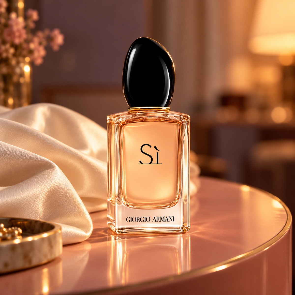 Giorgio Armani Sì EDP 50 ml – atmosférická fotografie – MrRizz