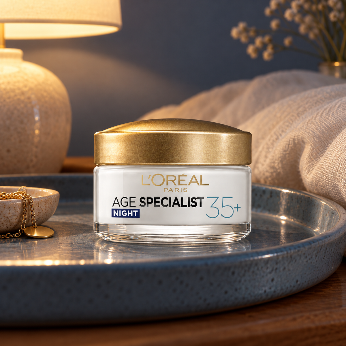 L'Oréal Paris Age Specialist 35+ 50 ml – atmosférická fotografie – MrRizz