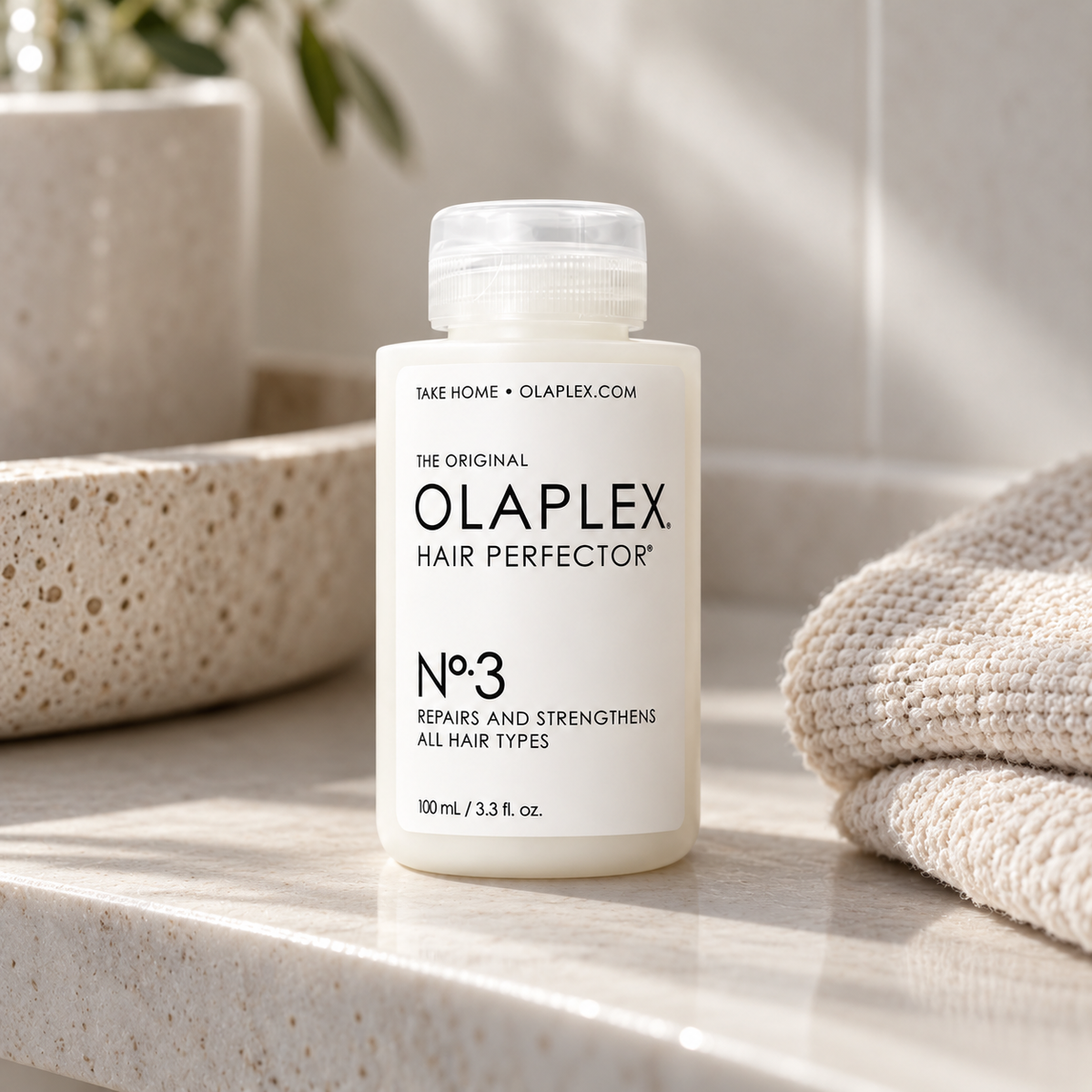Olaplex Hair Perfector No. 3 100 ml – atmosférická fotografie – MrRizz