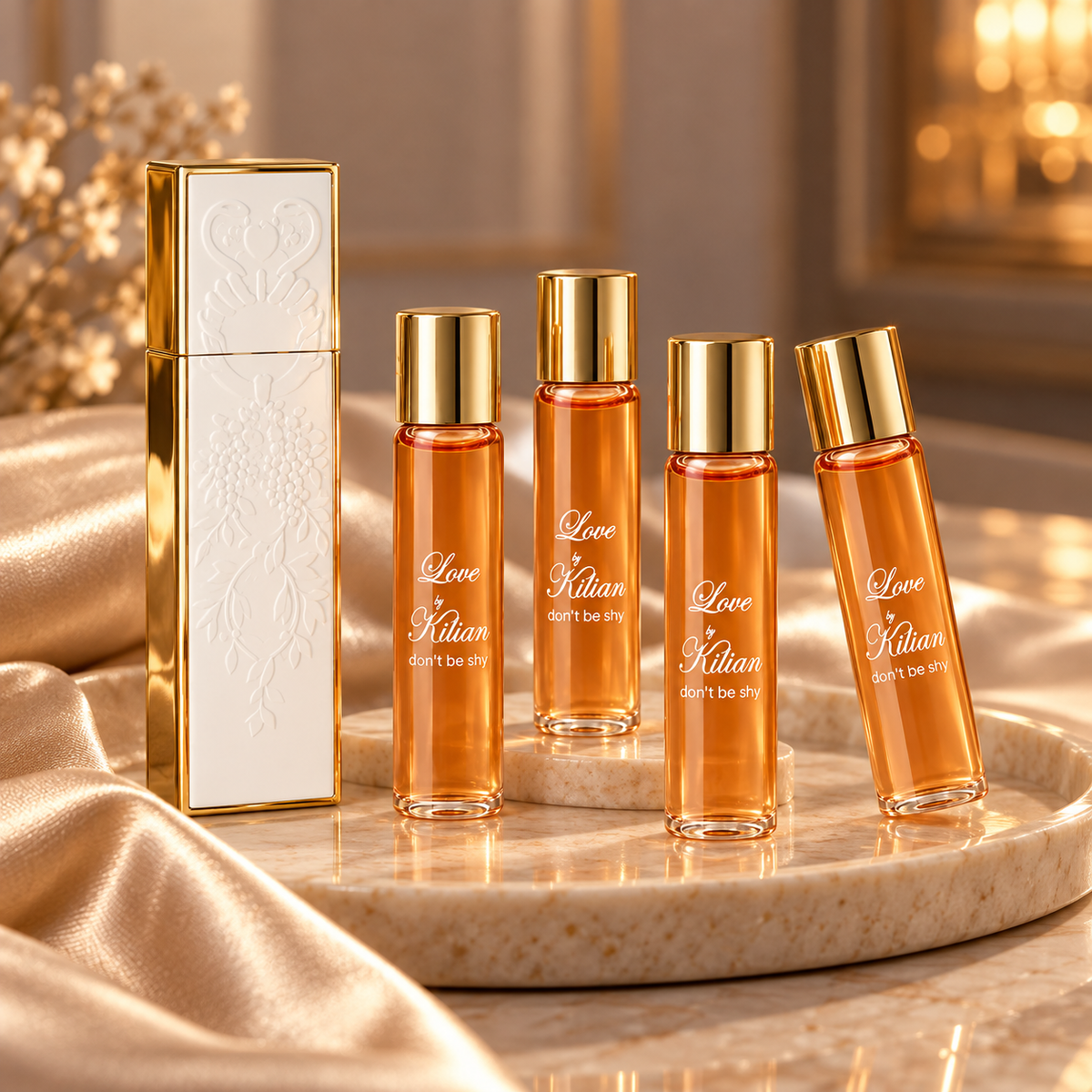By Kilian Love, Don’t Be Shy Travel Set EDP 4×7,5 ml – atmosférická fotografie – MrRizz