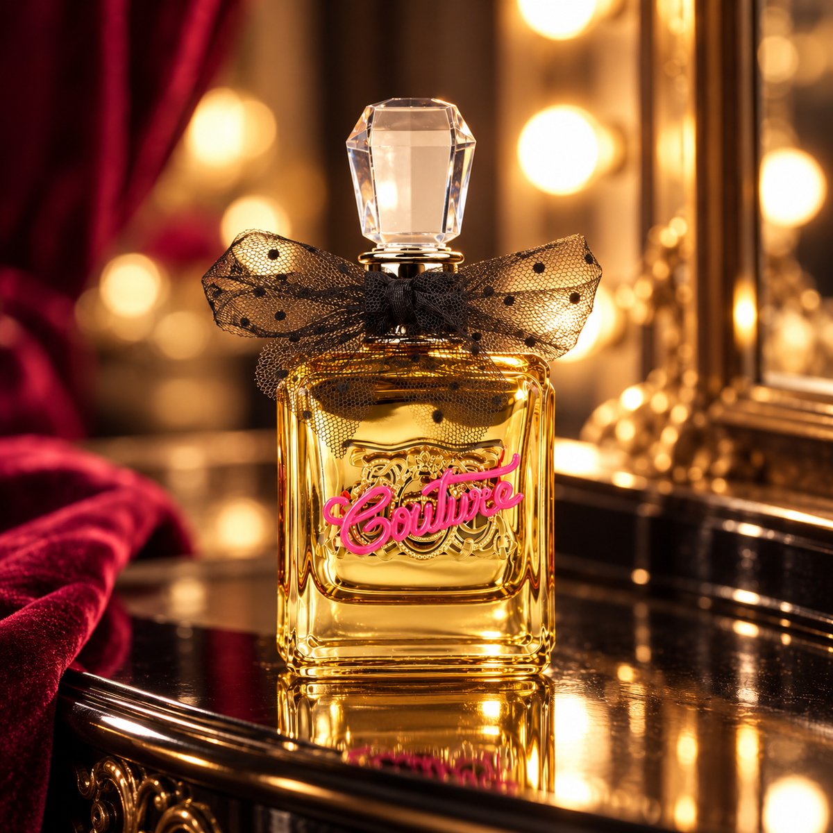 Juicy Couture Viva la Juicy Gold Couture EDP 100 ml – atmosférická fotografie – MrRizz