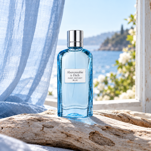 Abercrombie & Fitch First Instinct Blue 100 ml – atmosférická fotografie – MrRizz