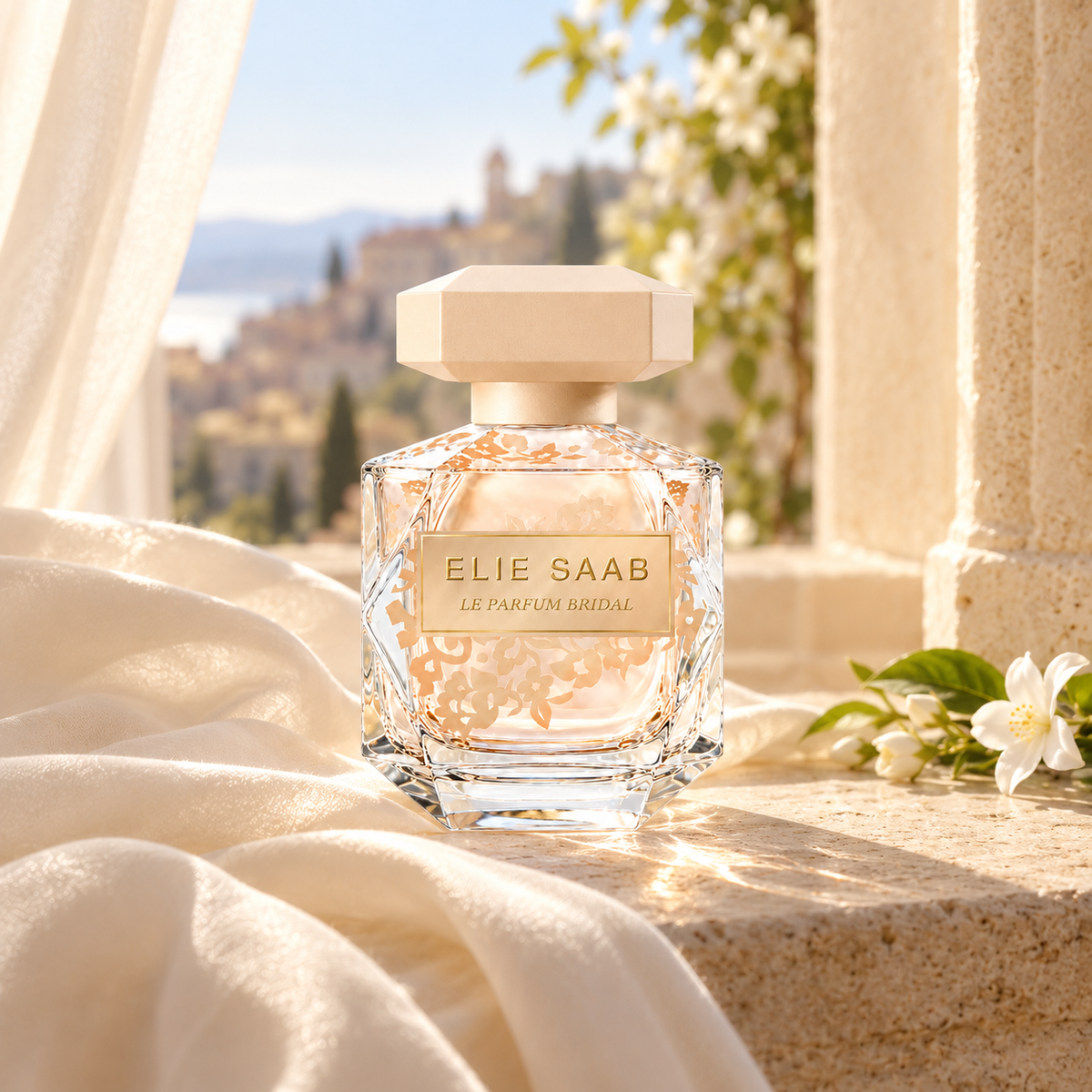 Elie Saab Le Parfum Bridal 90 ml – atmosférická fotografie – MrRizz