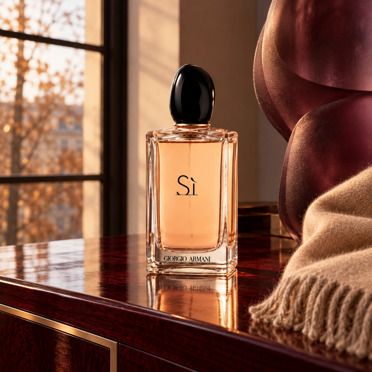 Giorgio Armani Si EDP 150 ml – atmosférická fotografie – MrRizz