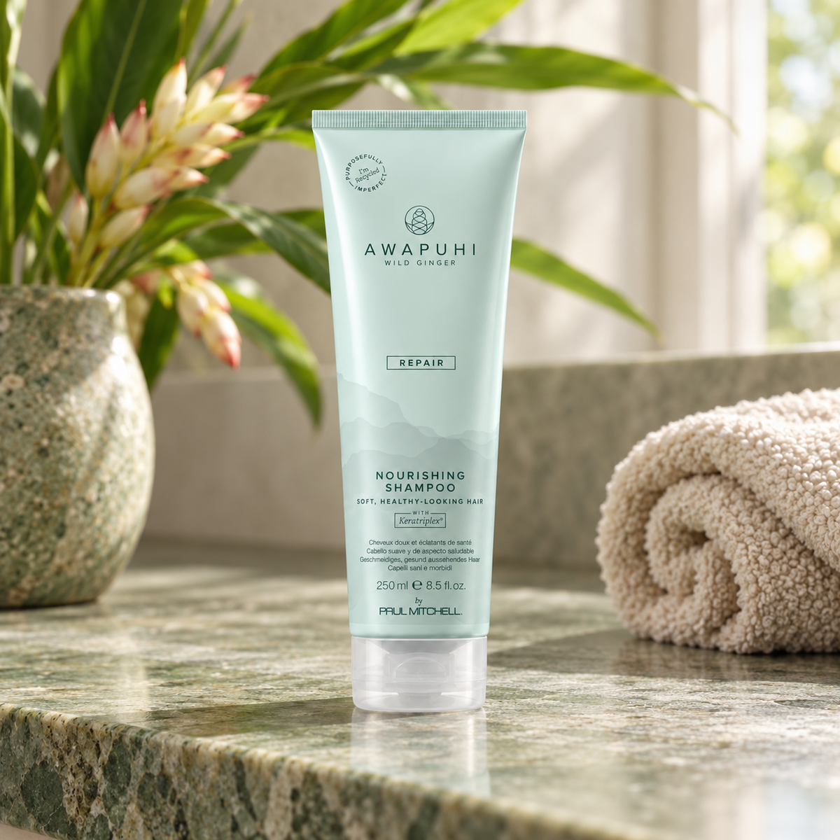 Paul Mitchell Awapuhi Wild Ginger Nourishing Shampoo 250 ml – atmosférická fotografie – MrRizz