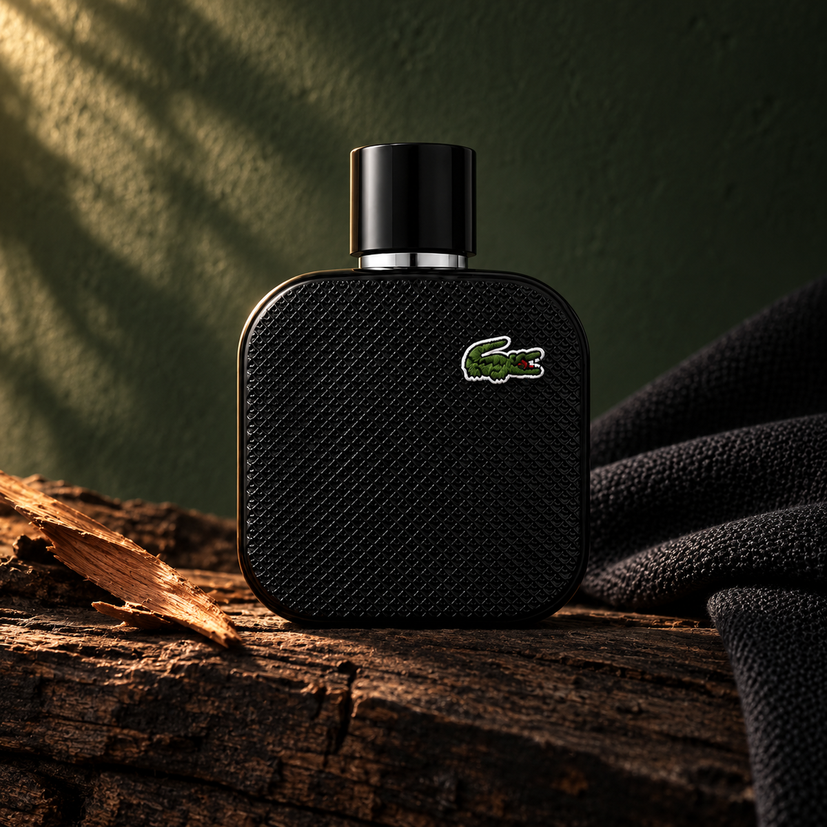 Lacoste L.12.12 Noir 100 ml – atmosférická fotografie – MrRizz