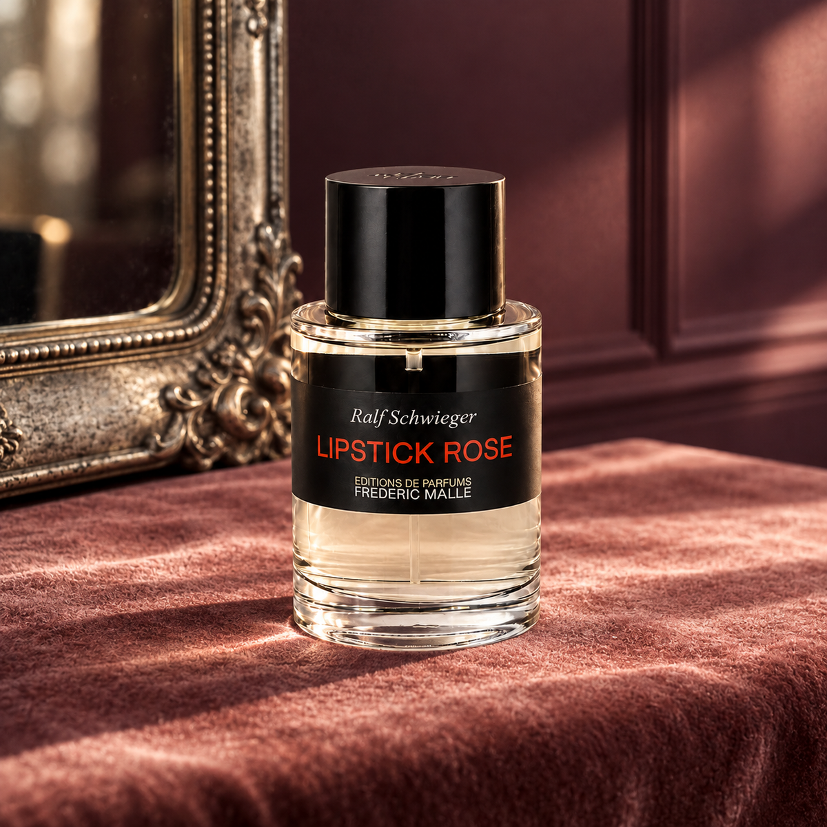 Frederic Malle Lipstick Rose EDP 100 ml – atmosférická fotografie – MrRizz