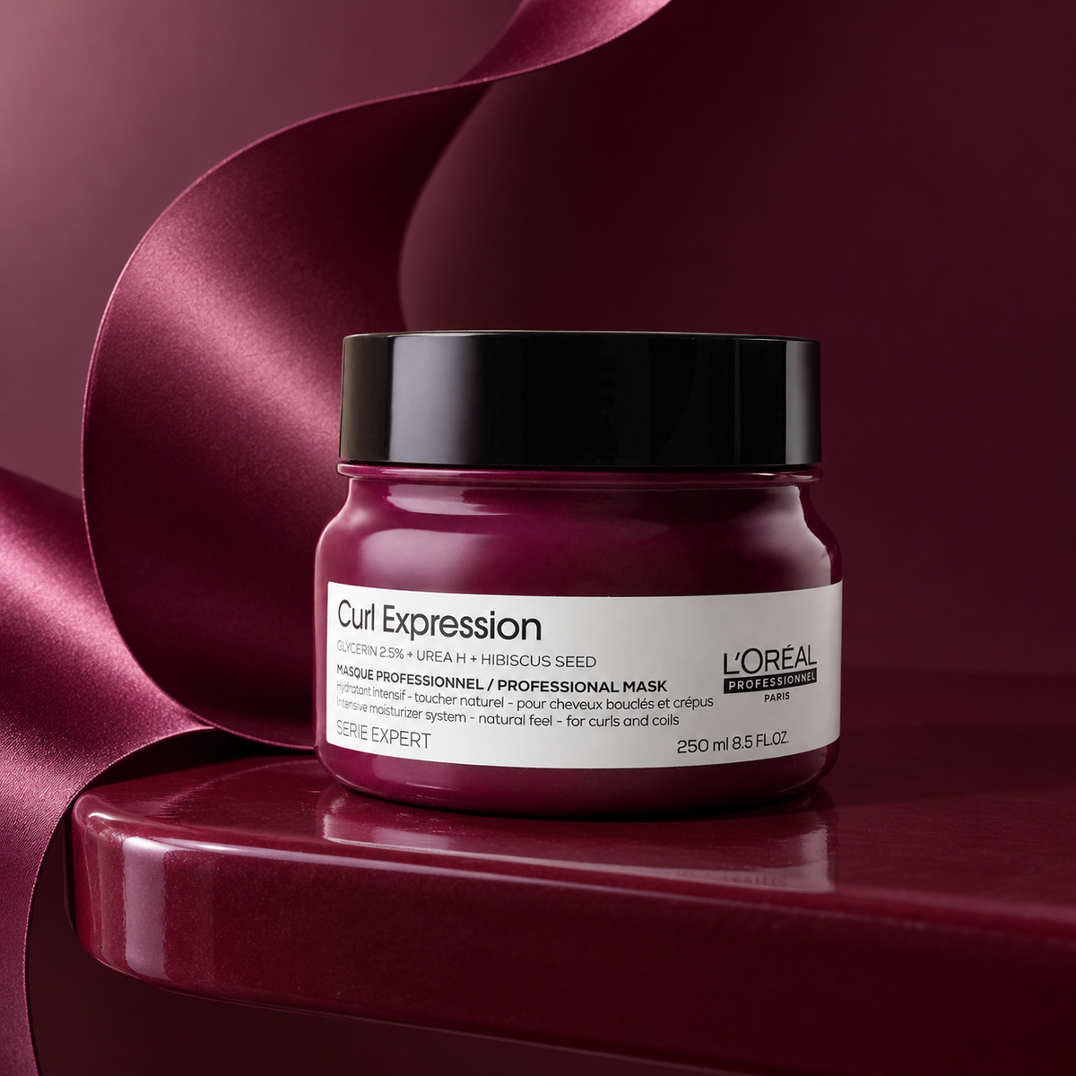 L'Oréal Professionnel Curl Expression Professional Mask 250 ml – atmosférická fotografie – MrRizz