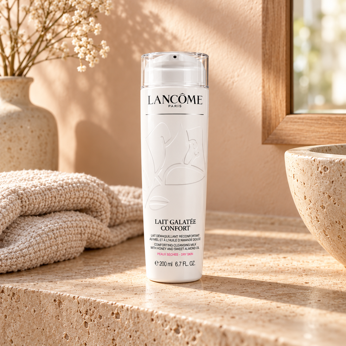 Lancôme Galatée Confort 200 ml – atmosférická fotografie – MrRizz