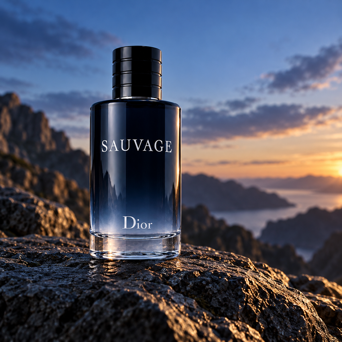 Dior Sauvage EDT 100 ml – atmosférická fotografie – MrRizz