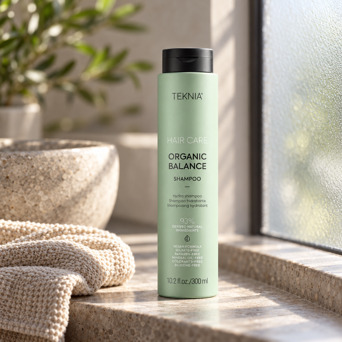 Lakmé Teknia Organic Balance Shampoo 300 ml – atmosférická fotografie – MrRizz