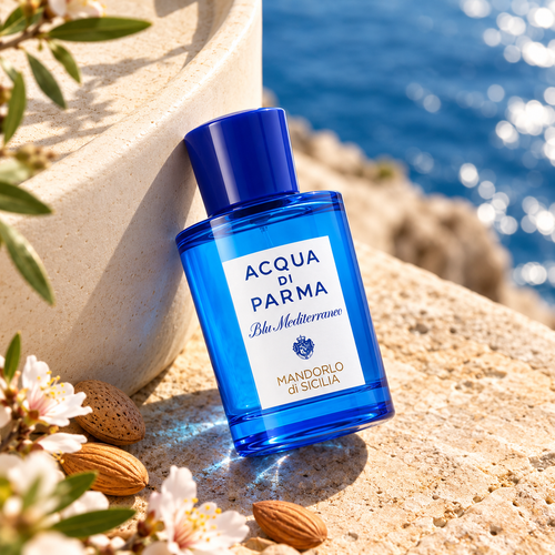 Acqua di Parma Blu Mediterraneo Mandorlo di Sicilia EDT 75 ml – atmosférická fotografie – MrRizz