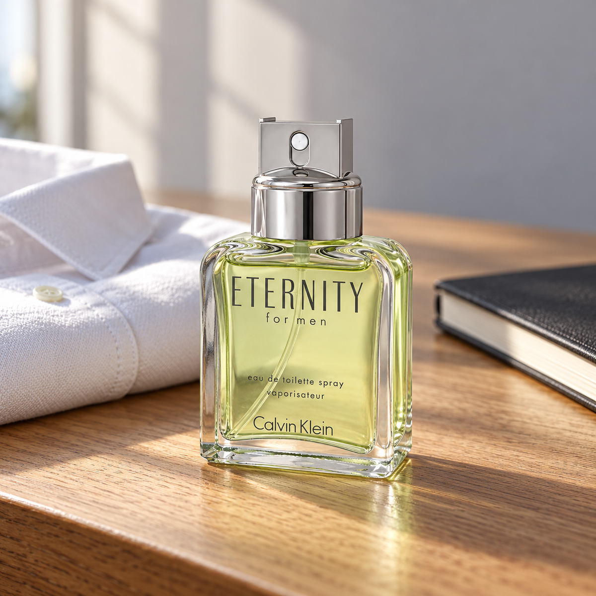 Calvin Klein Eternity for Men EDT 50 ml – atmosférická fotografie – MrRizz