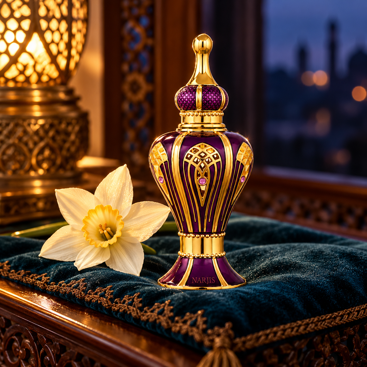 Al Haramain Narjis 15 ml – atmosférická fotografie – MrRizz