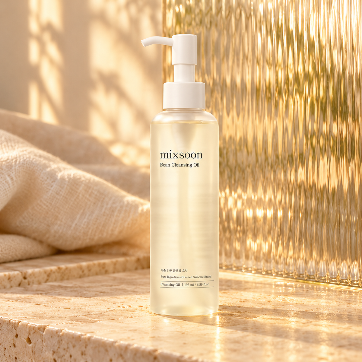 Mixsoon Bean Cleansing Oil 195 ml – atmosférická fotografie – MrRizz