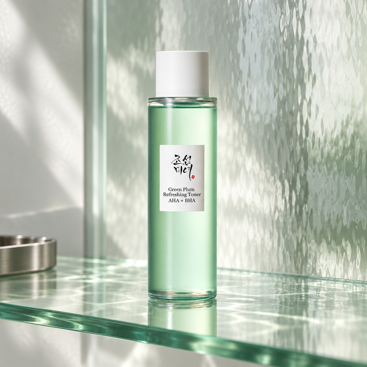 Beauty of Joseon Green Plum Refreshing Toner AHA + BHA 150 ml v prostředí svěží péče – MrRizz