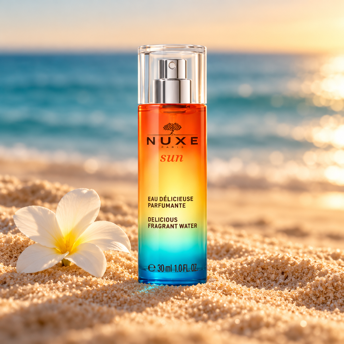 NUXE Sun Delicious Fragrant Water 30 ml – atmosférická fotografie – MrRizz
