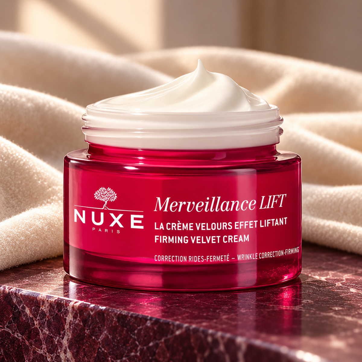 NUXE Merveillance Lift Firming Velvet Cream 50 ml – atmosférická fotografie – MrRizz