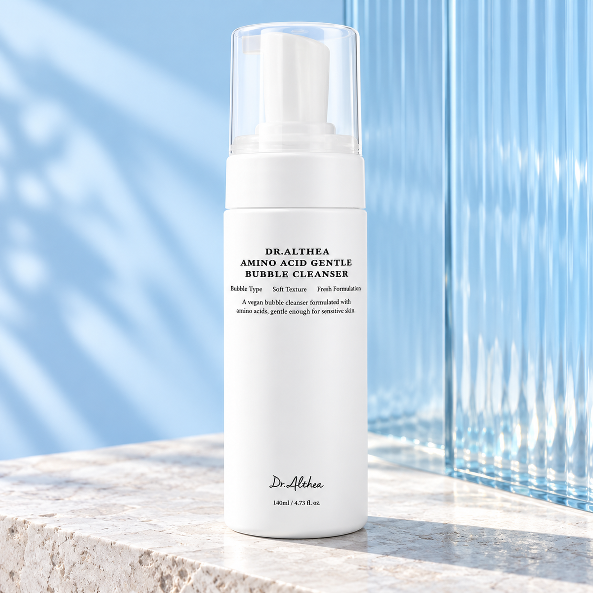 Dr. Althea Amino Acid Gentle Bubble Cleanser 140 ml – atmosférická fotografie – MrRizz