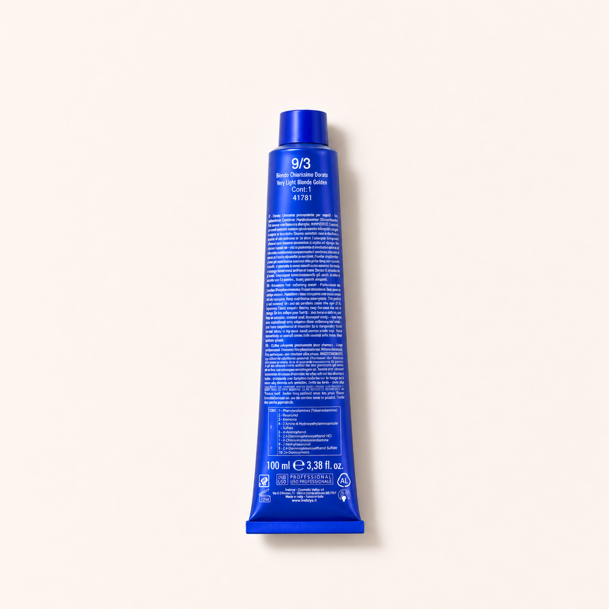 Inebrya Bionic Color 9/3, barva na vlasy 100 ml – MrRizz