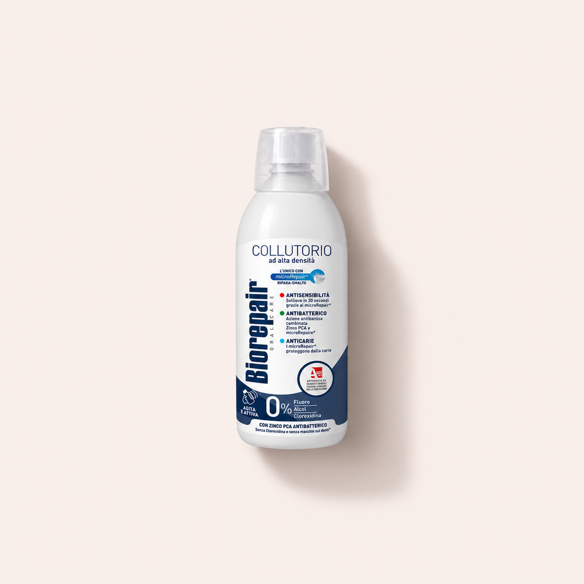 Biorepair Antibacterial Mouthwash 3in1 500 ml